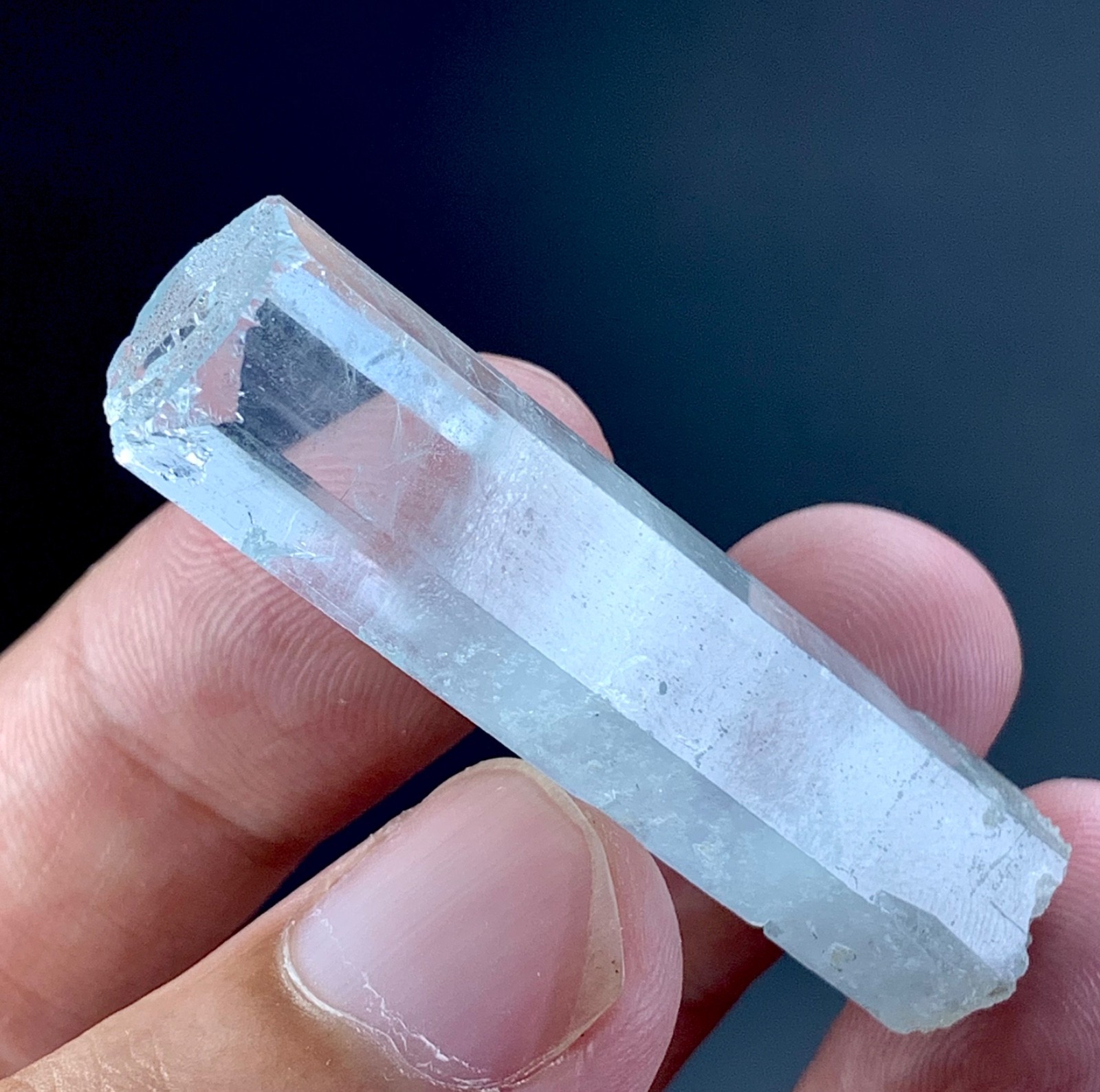 65 Carat Aquamarine Crystal Specimen From Skardu Pakistan 65 Carat Aquamarine Crystal Specimen From Skardu Pakistan