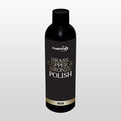 NUSHINE BRASS, COPPER & BRONZE POLISH 100MLS GREAT FOR CLEANING CARRIAGE CLOCKS