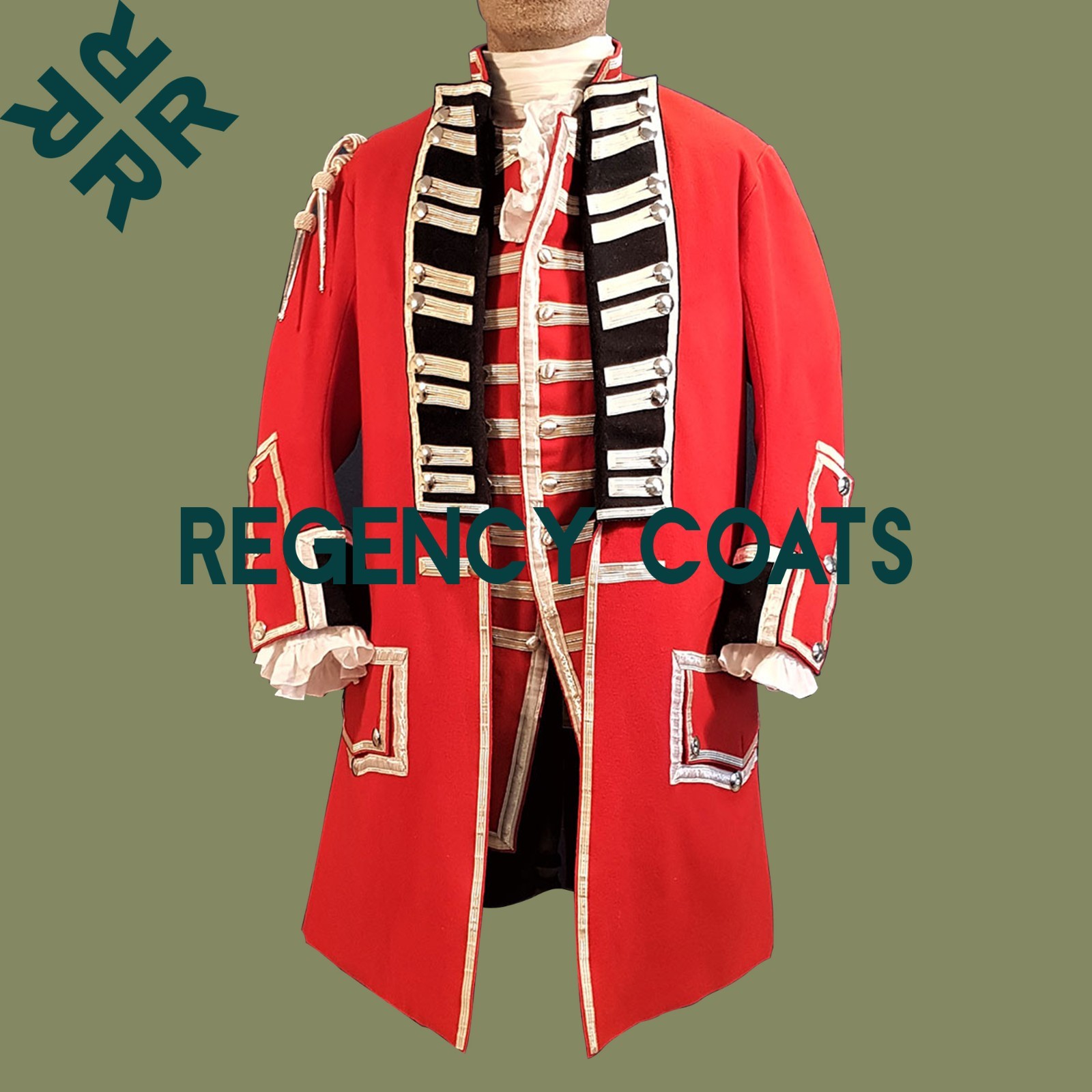 French War Uniform, 60th (Royal American) Regt Colonel British Military Uniform French War Uniform, 60th (Royal American) Regt Colonel British Military Uniform