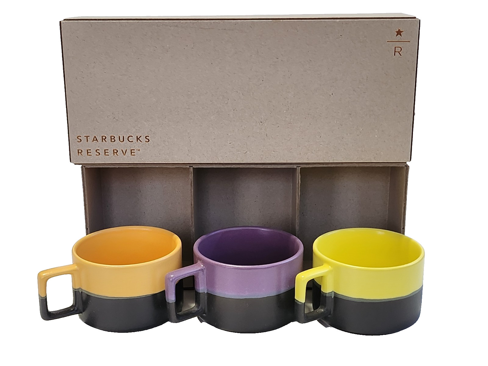 Starbucks Reserve Coffee Together Demi Espresso Cup Set 3oz Ceramic 3 Cups Gift Starbucks Reserve Coffee Together Demi Espresso Cup Set 3oz Ceramic 3 Cups Gift