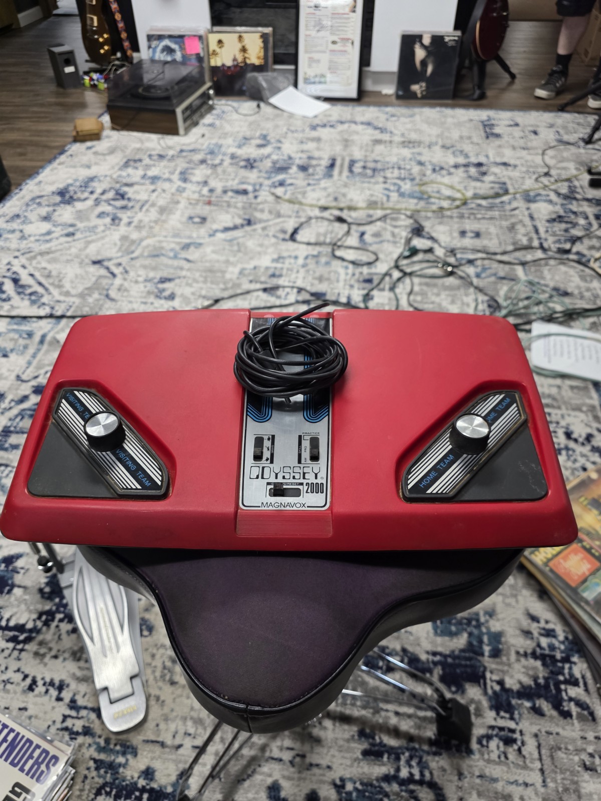 VINTAGE 1977 MAGNAVOX ODYSSEY 2000 HOME VIDEOGAME CONSOLE  w/ Manual No Power