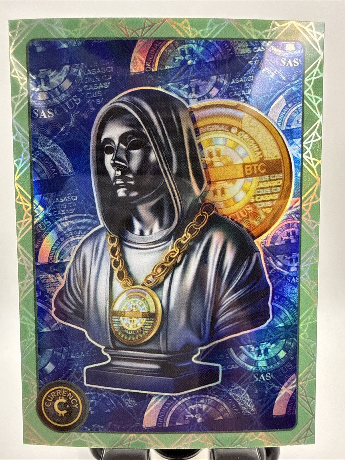 Cardsmiths Currency Series 5 ‘Casascius Coins’ JADE Gem 💎 /45 #29 Cardsmiths Currency Series 5 ‘Casascius Coins’ JADE Gem 💎 /45 #29