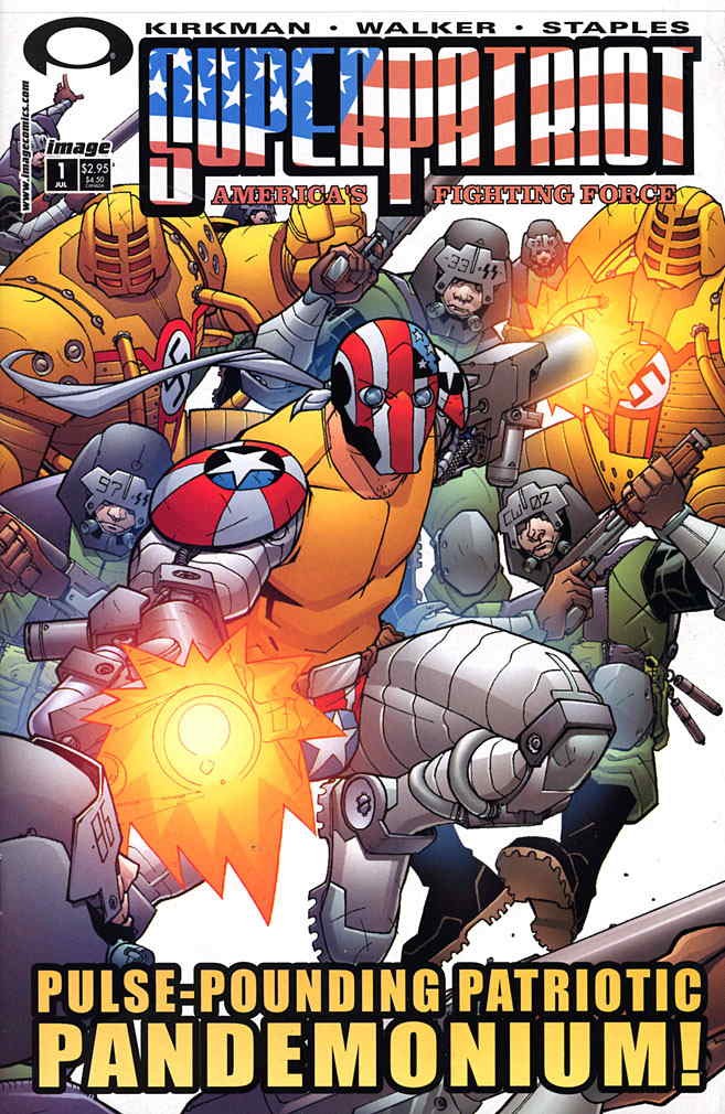 SuperPatriot: America's Fighting Force #1 VF; Image | Robert Kirkman - w/Bag+Boa SuperPatriot: America's Fighting Force #1 VF; Image | Robert Kirkman - w/Bag+Boa