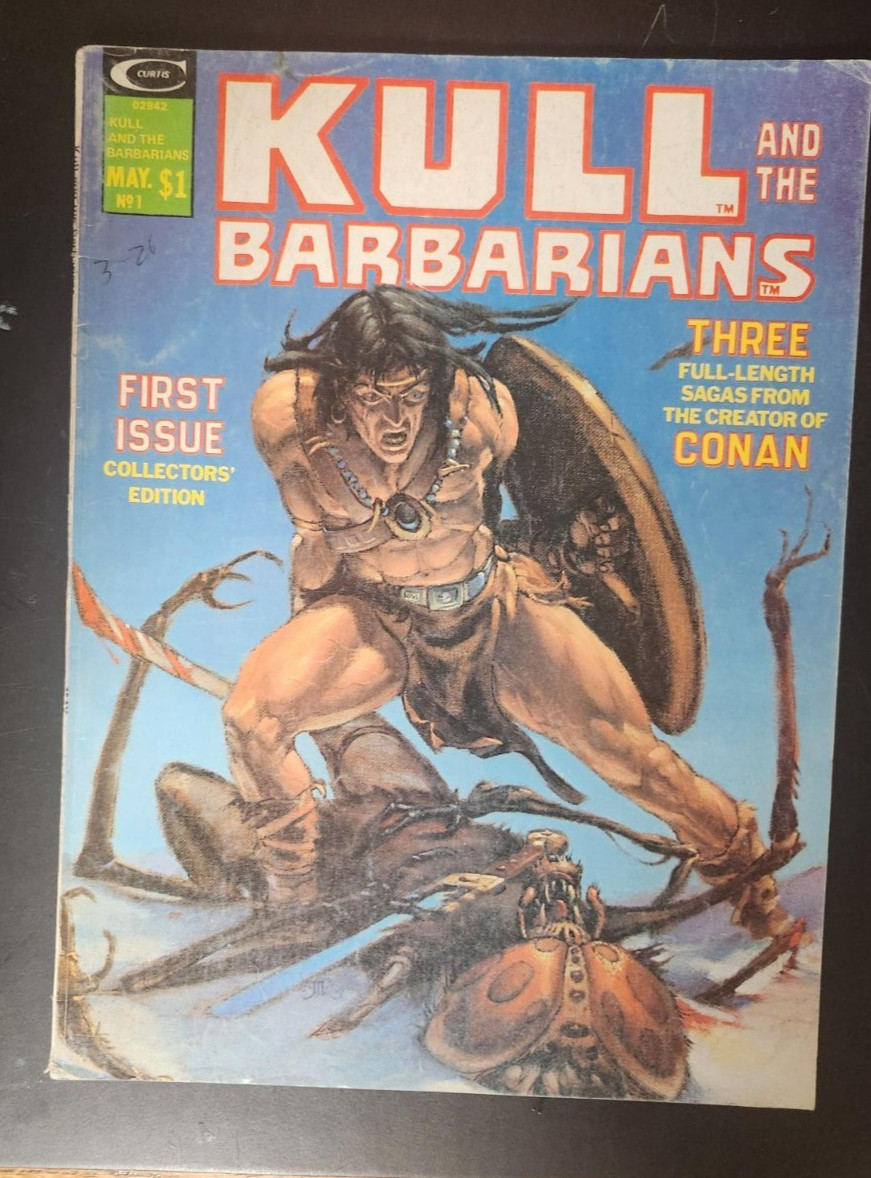 Kull And The Barbarians #1 May 1975 Kull And The Barbarians #1 May 1975