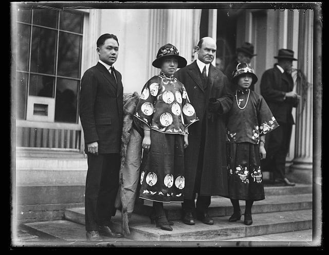 Photo:Washington DC White House Visitors 1923 1924 Japanese Delegation