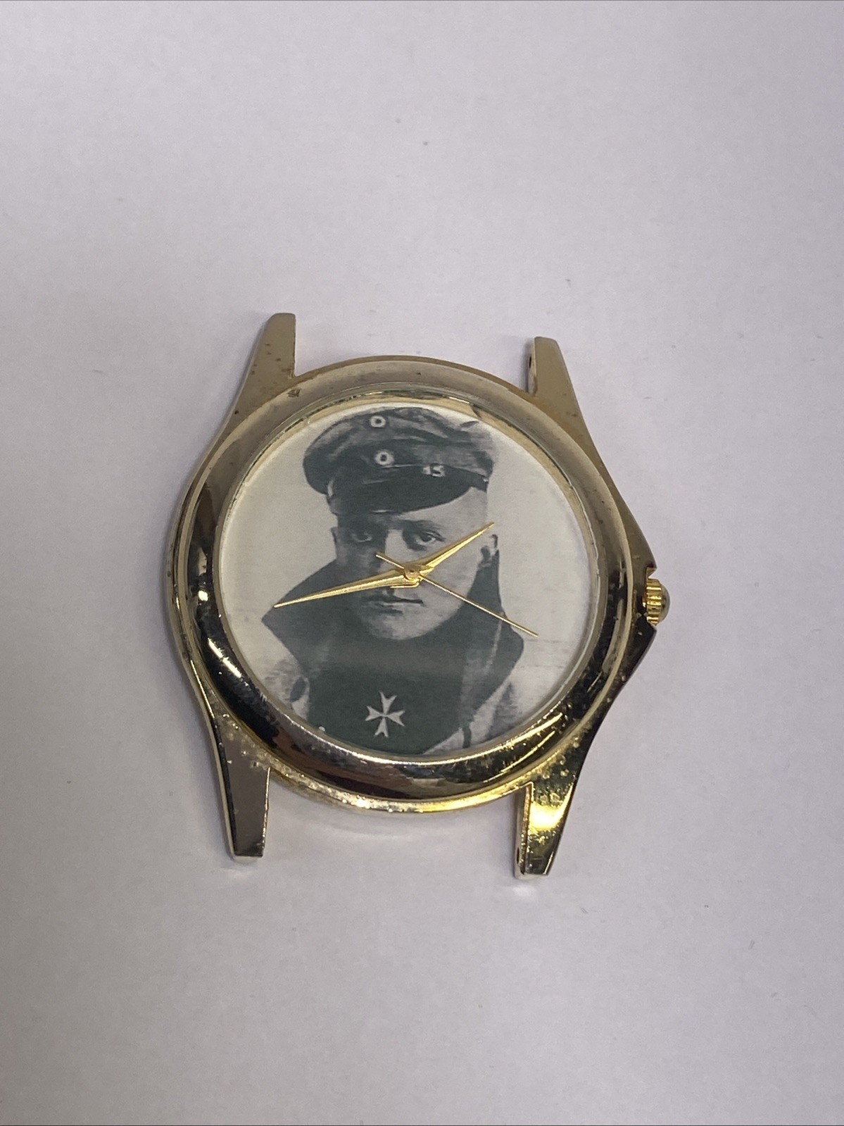 Manfred von Richthofen “Red Baron” German Fighter Pilot Watch No Band Untested Manfred von Richthofen “Red Baron” German Fighter Pilot Watch No Band Untested