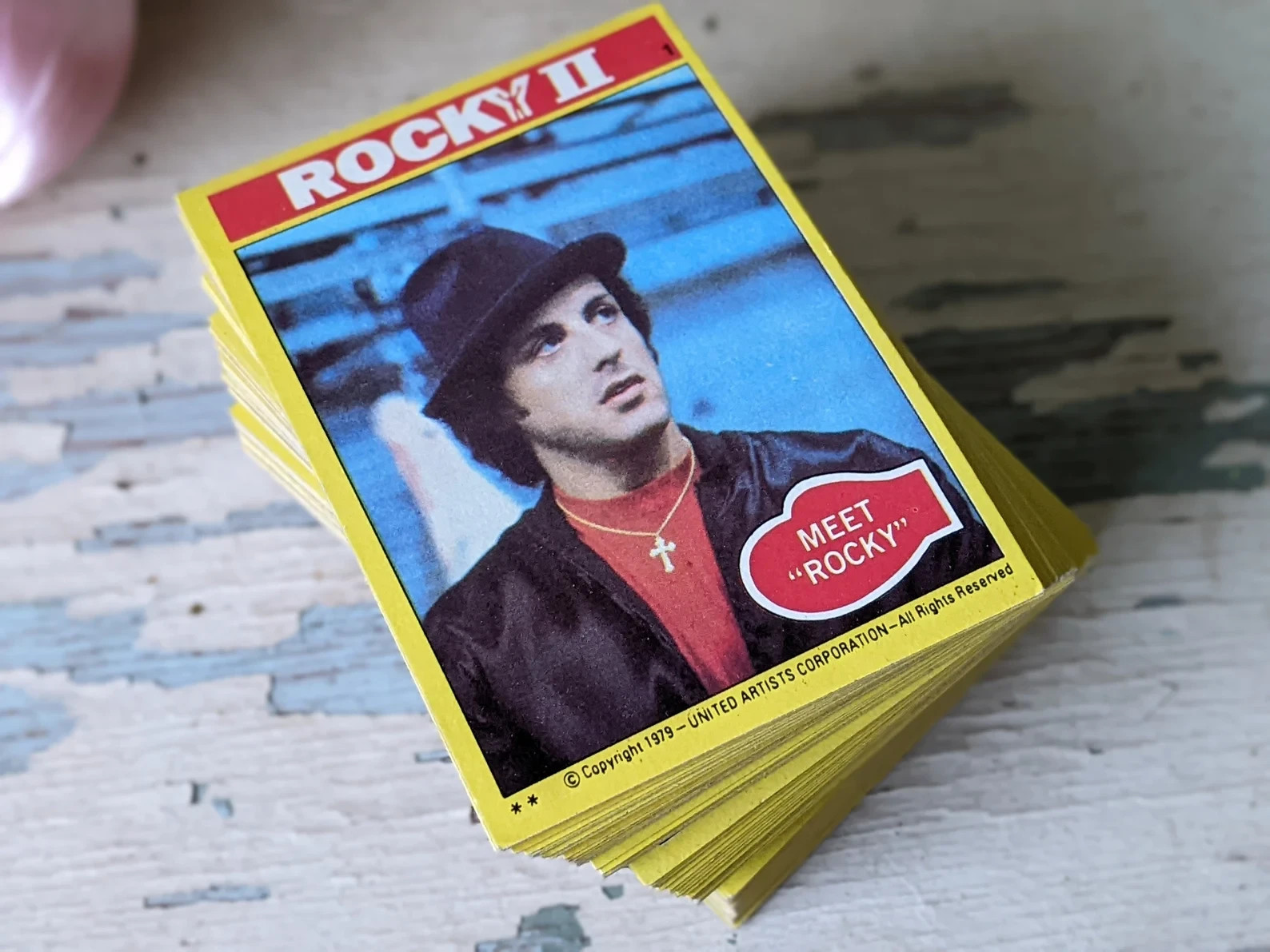 1979 ROCKY II Complete Set of 99 Cards by Topps 1979 ROCKY II Complete Set of 99 Cards by Topps