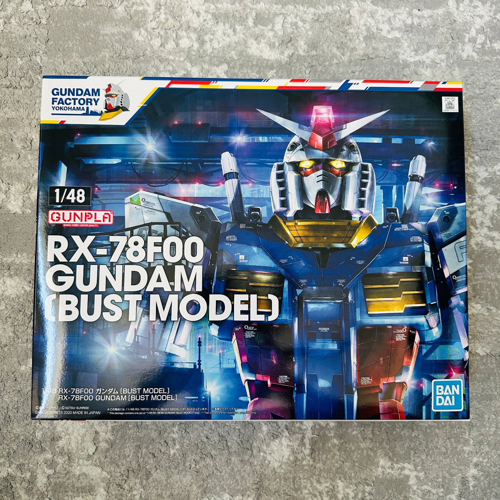 GUNDAM FACTORY Yokohama Limited 1/48 RX-78 F00 GUNDAM BUST MODEL Japan Only 2020