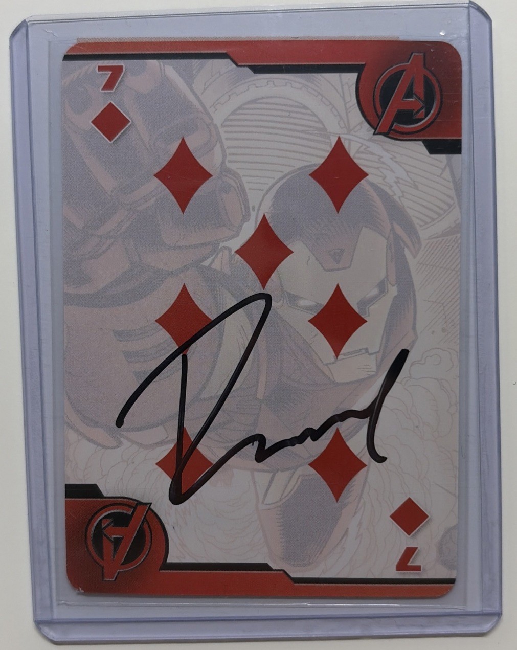 ROBERT DOWNEY JR Signed Card Autograph Iron Man/Avengers (Tony Stark) AA COA Red ROBERT DOWNEY JR Signed Card Autograph Iron Man/Avengers (Tony Stark) AA COA Red