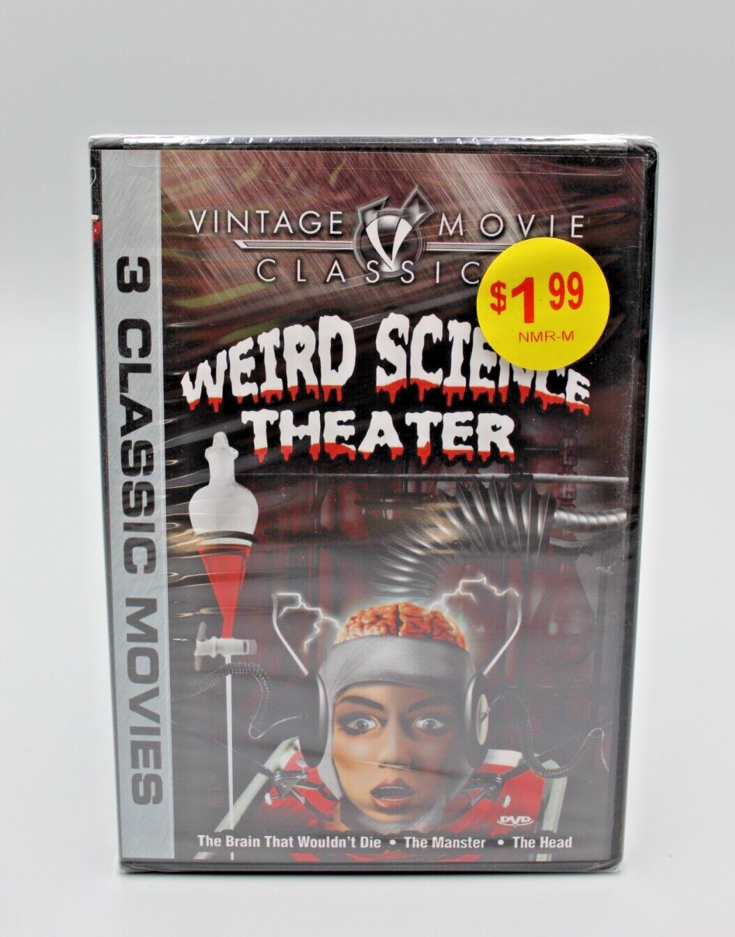 Weird Science Theater - Three Classic- Vintage movies- Brand New