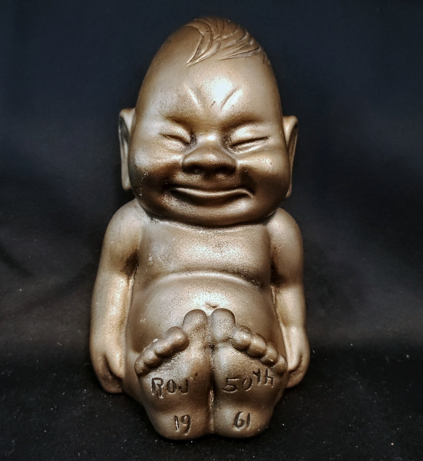 Vintage 1961 Royal Order of Jesters 50th Anniversary Billiken Statue Court No 2
