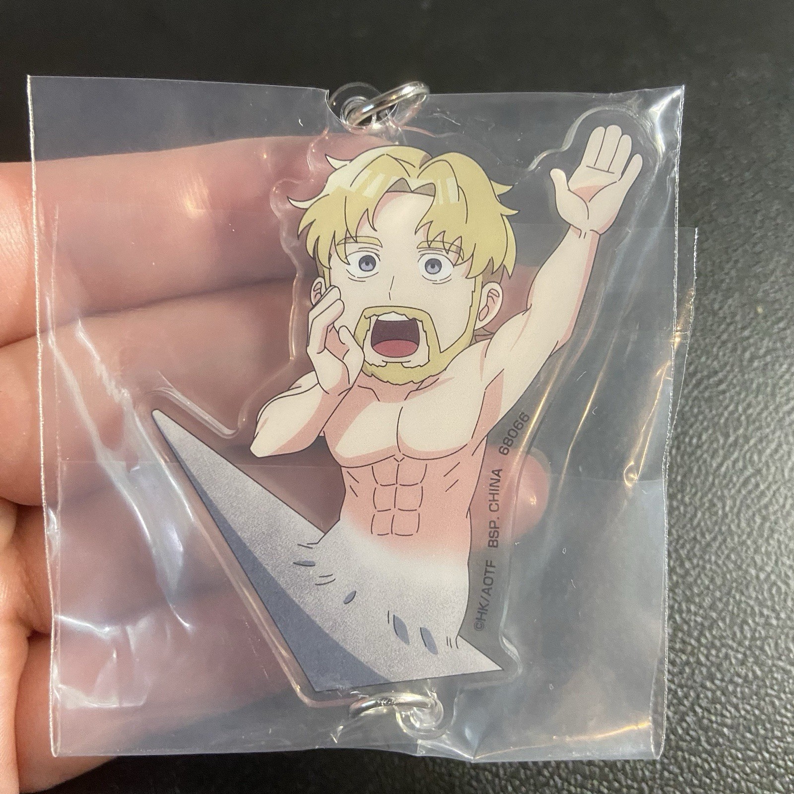 Attack On Titan Zeke Jaeger Yeager Ichiban Kuji F Prize Pinch & Connect Charm Attack On Titan Zeke Jaeger Yeager Ichiban Kuji F Prize Pinch & Connect Charm