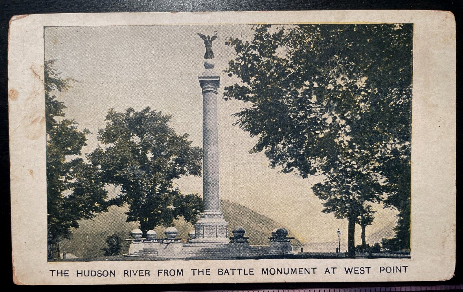 Vintage Postcard 1907-1915 Hudson Rvr, Battle Monument, West Point, New York NY Vintage Postcard 1907-1915 Hudson Rvr, Battle Monument, West Point, New York NY