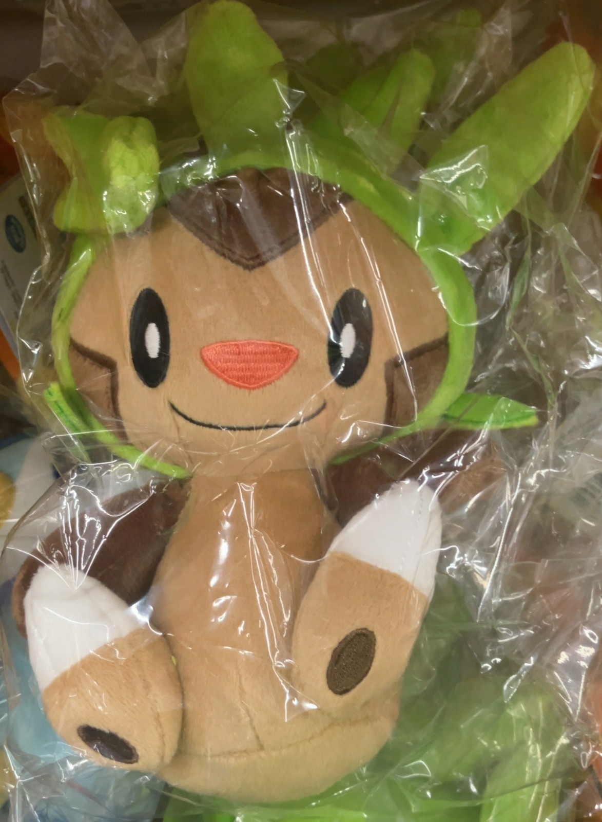 Pokémon ALL STAR COLLECTION Chespin Stuffed Toy S Size Plush Pokemon New Japan