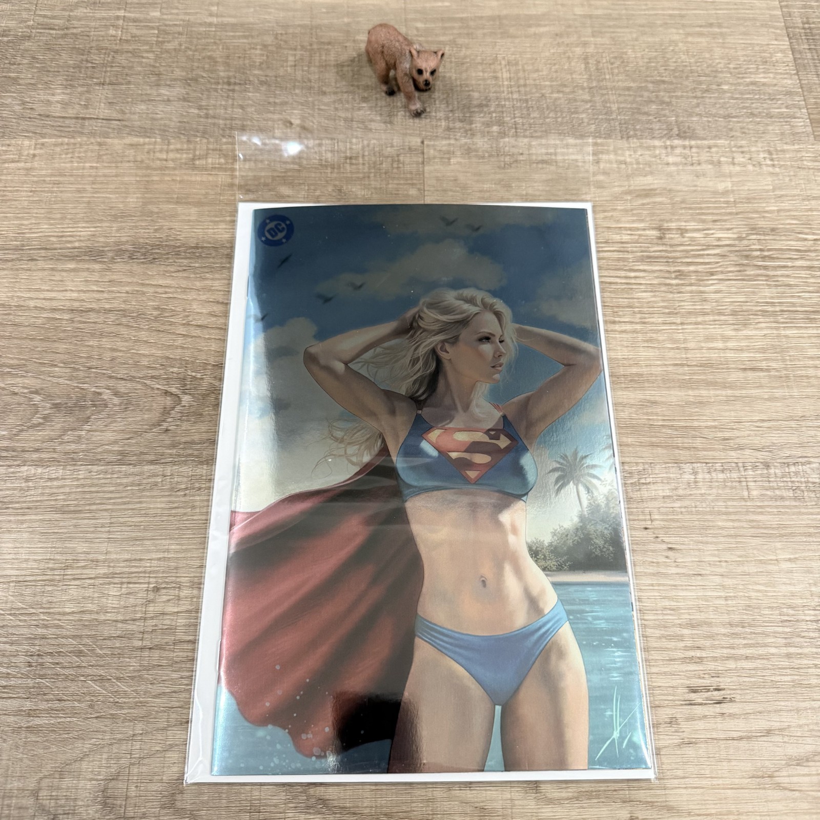 Supergirl #1 Carla Cohen Foil Exclusive Virgin Unsigned Variant LE /400 NEW