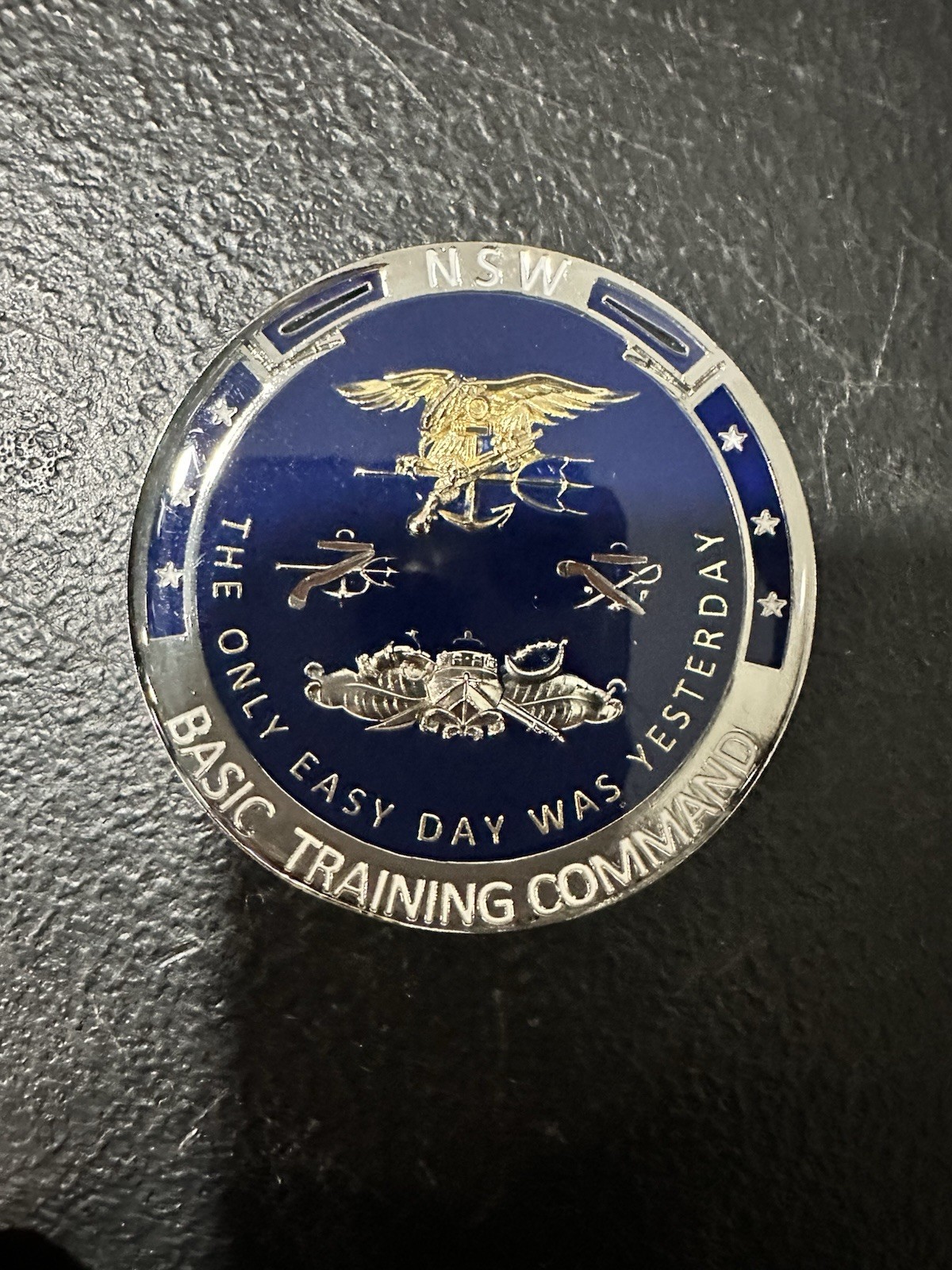 New BASIC TRAINING COMMAND CHALLENGE COIN NSW, SOCOM, SEAL, BUD/s New BASIC TRAINING COMMAND CHALLENGE COIN NSW, SOCOM, SEAL, BUD/s