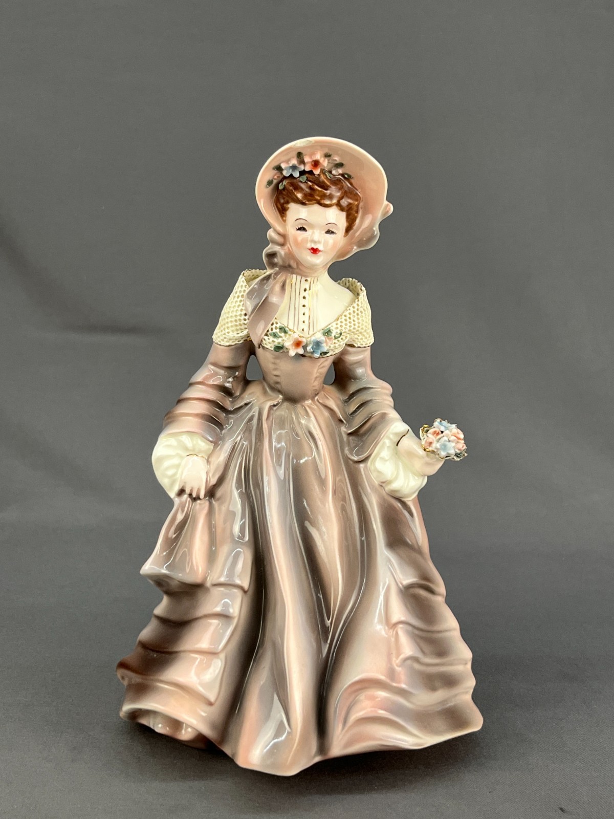 Vintage 1950’s Florence Ceramics Claudia Southern Bell 8 1/4 Vintage 1950’s Florence Ceramics Claudia Southern Bell 8 1/4