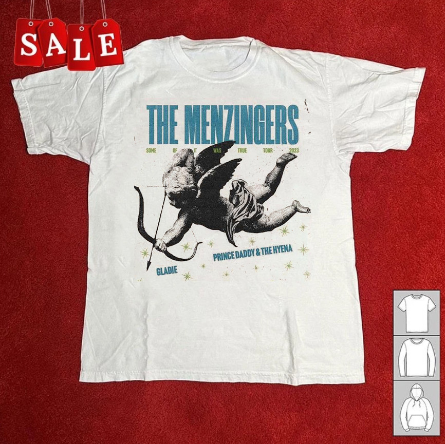 Trendy The Menzingers Band full size t-shirt White Men and Women 1HP0497 Trendy The Menzingers Band full size t-shirt White Men and Women 1HP0497