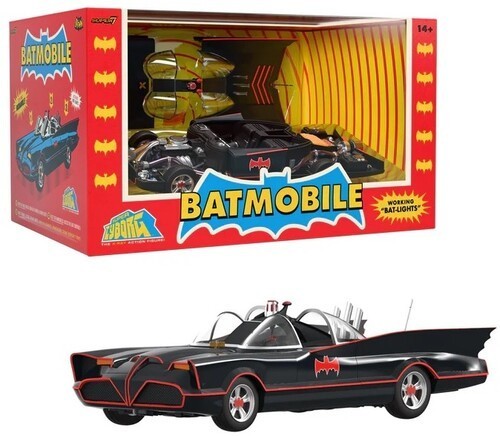 WB  Super 7 - Batman - Super Cyborg - Classic TV Series Batmobile (Full Color)