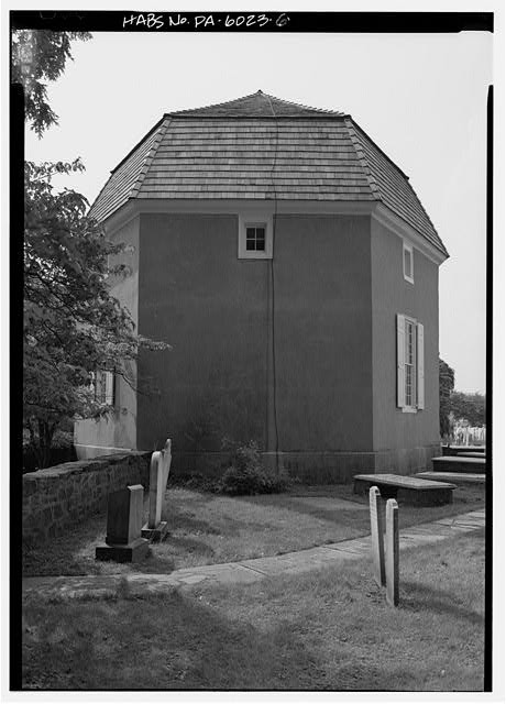 Photo:Augustus Lutheran Church Pennsylvania 1900s Church Exterior Cemetery