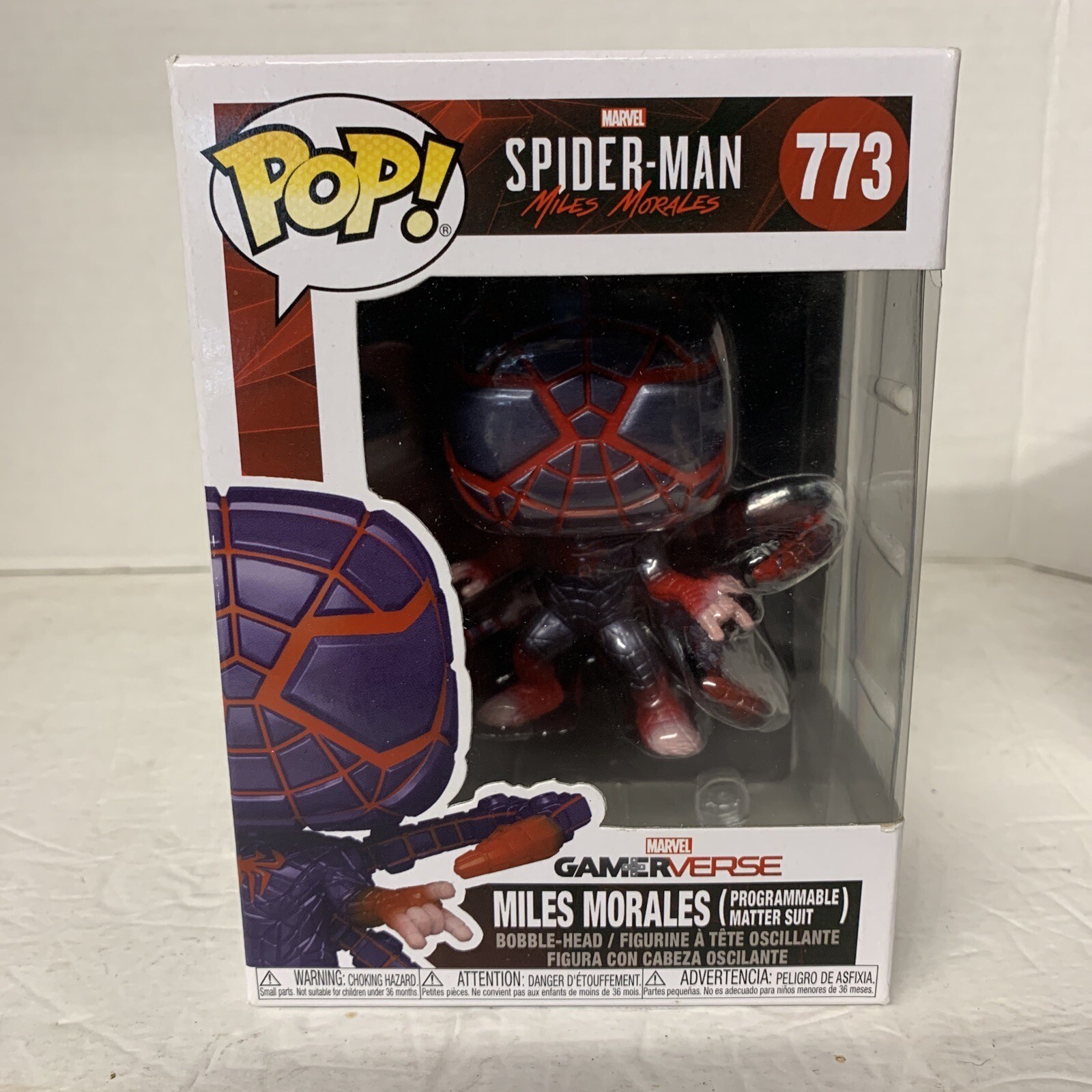 Funko Pop Marvel: Spider-Man: Miles Morales #773 Programmable Matter Suit
