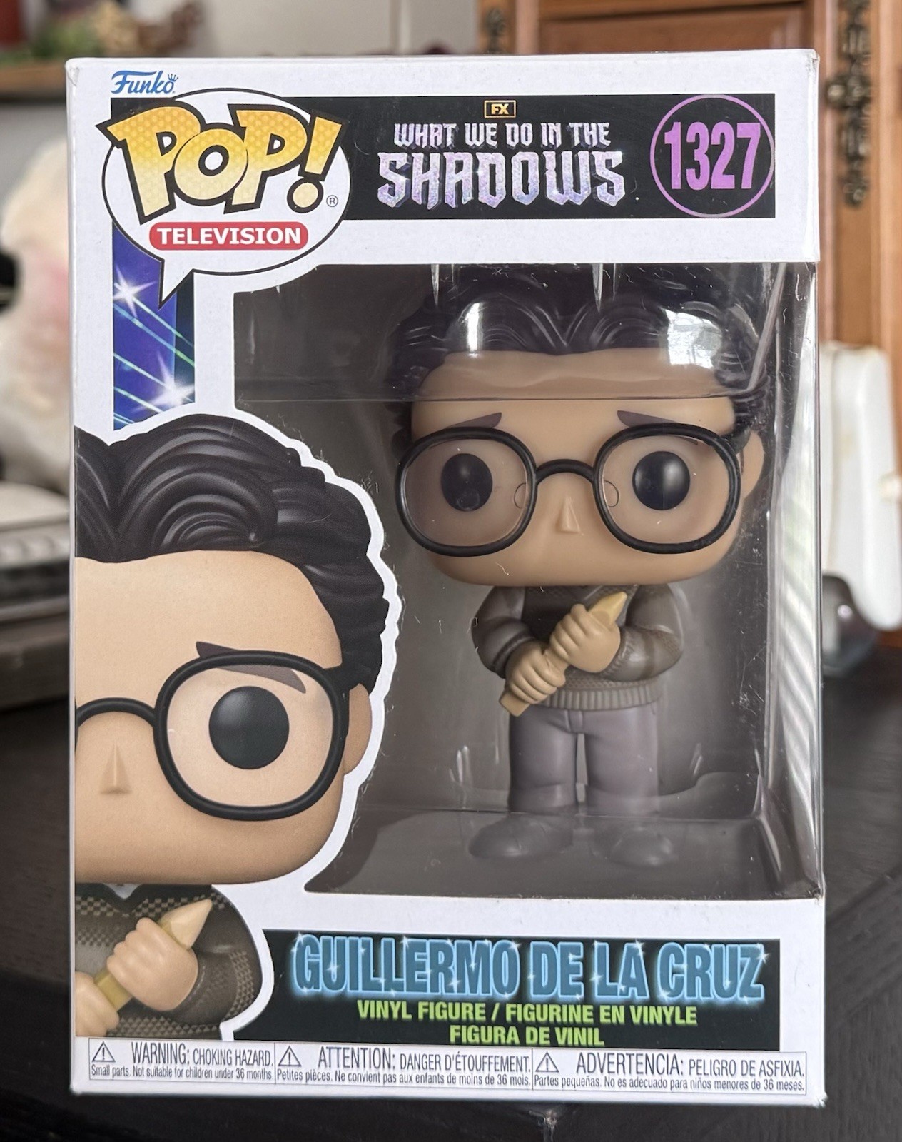 Funko POP: GUILLERMO DE LA CRUZ #1327 (What we do in the Shadows) w/Protector Funko POP: GUILLERMO DE LA CRUZ #1327 (What we do in the Shadows) w/Protector
