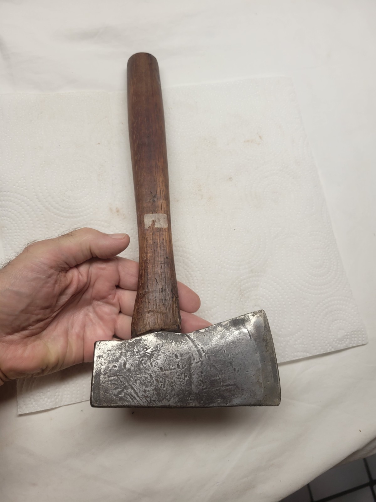 ANTIQUE VINTAGE HAND FORGED SPLITTING MAUL AXE CAMPING OREGON HATCHET KOOL PIECE ANTIQUE VINTAGE HAND FORGED SPLITTING MAUL AXE CAMPING OREGON HATCHET KOOL PIECE