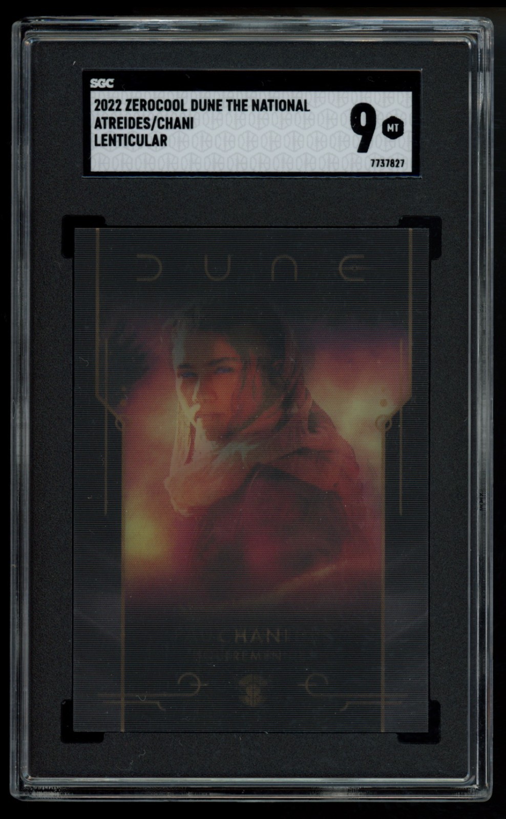 2022 Zerocool -DUNE - Chani (Zendaya)  Paul Atreides (Chalamet) NSCC Promo SGC 9