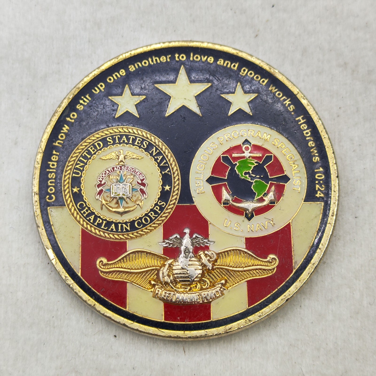 US Naval Air Station Pensacola, Florida Challenge Coin