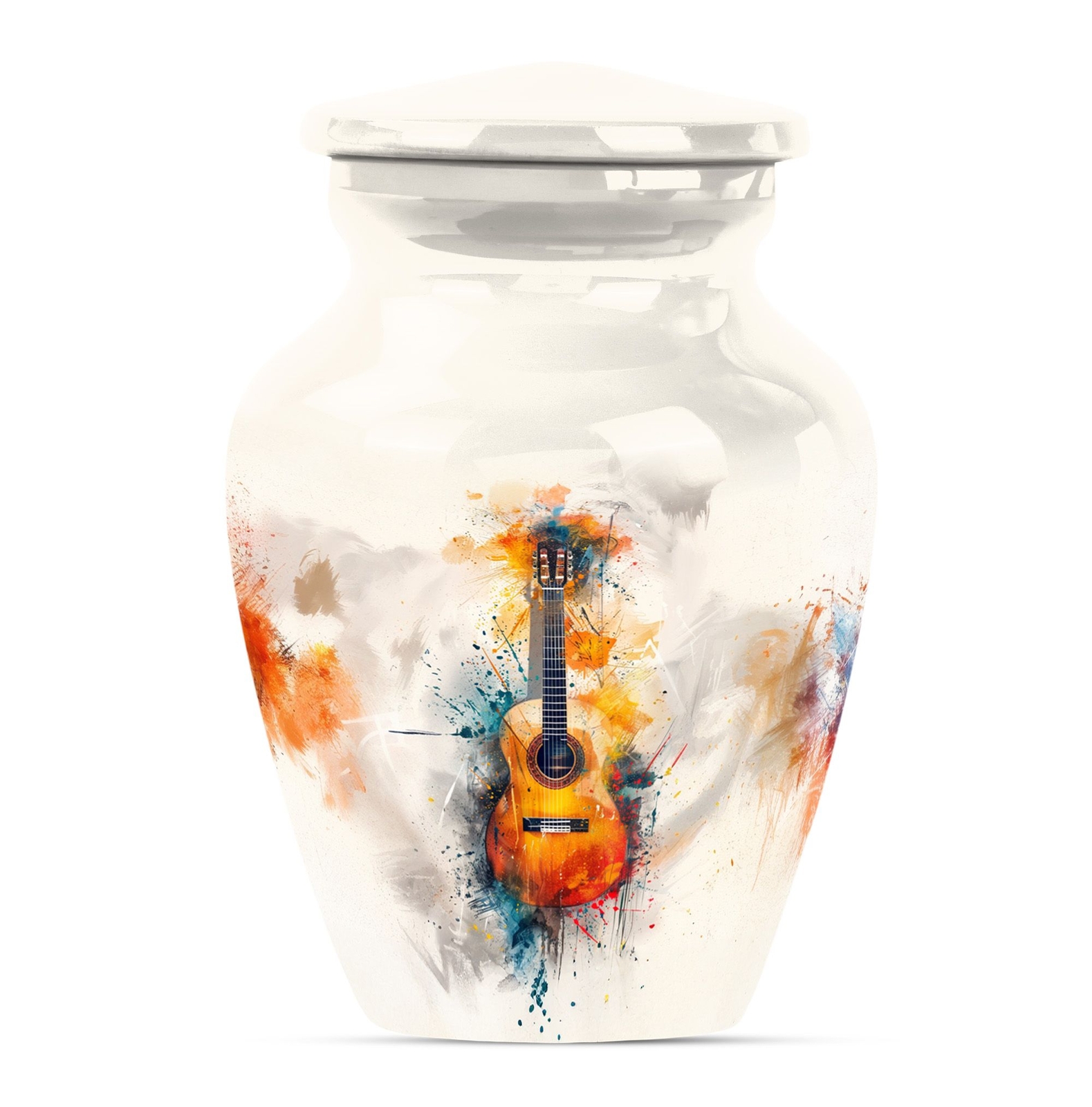 Eternal Harmony Guitar Urn: A Symbol of Love and Remembrance Keepsake Eternal Harmony Guitar Urn: A Symbol of Love and Remembrance Keepsake