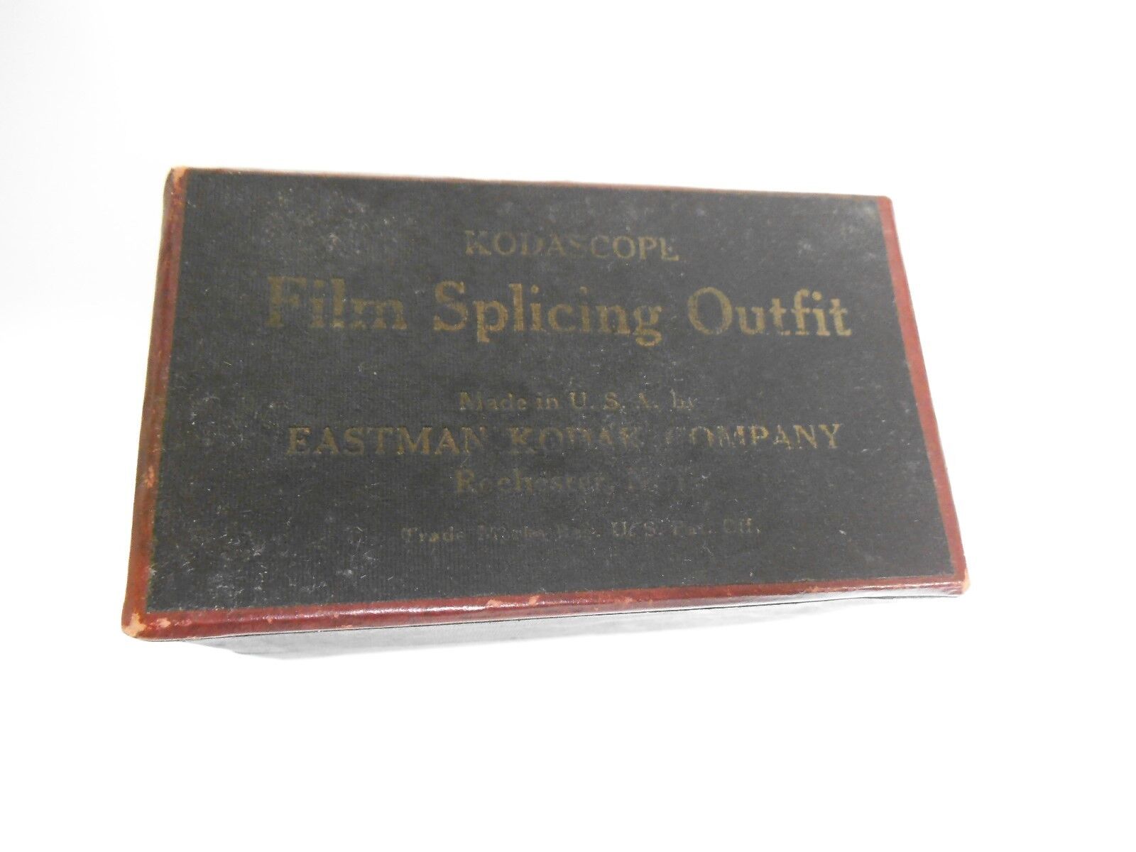Antique, Kodascope Film Splicing Outfit, Very Nice Box, Collectible 16mm Movie