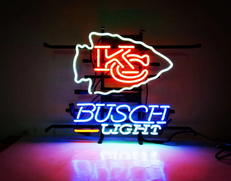 US STOCK Kansas City Chief Beer Neon Sign 19\