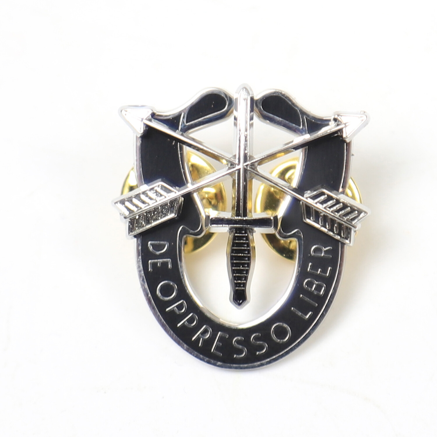PAIR U.S MILITARY SPECIAL FORCES PIN HAT BADGE CAP