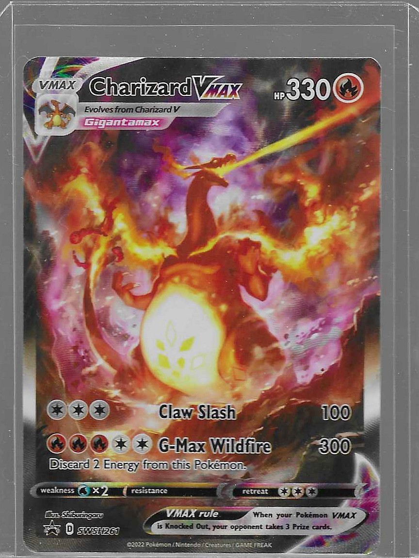 2022 Pokemon Charizard VMAX SWSH261 Sword Shield Promo Full Art 2022 Pokemon Charizard VMAX SWSH261 Sword Shield Promo Full Art