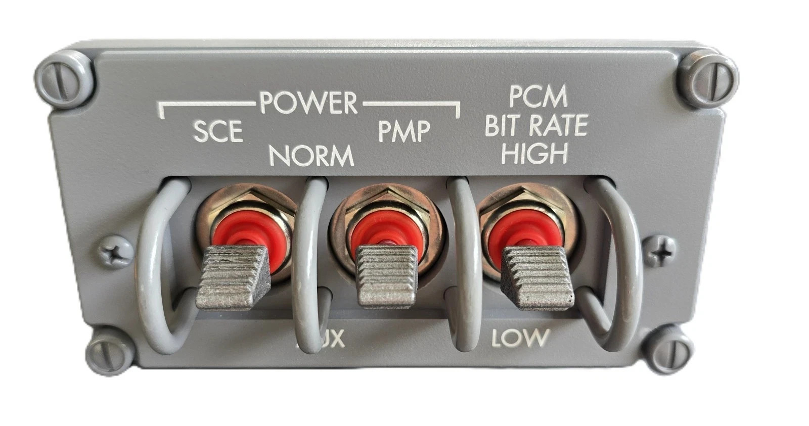 Concord-AeroSpace Apollo 12 SCE to AUX Panel Triple v2.0 Switch (NEW) Concord-AeroSpace Apollo 12 SCE to AUX Panel Triple v2.0 Switch (NEW)