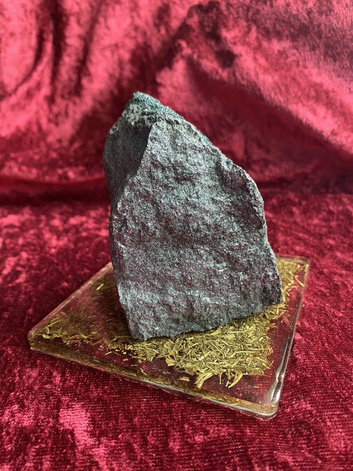 Genuine Live Magnetic Lodestone 1.62 lb Mined in New York Adirondack Mountains