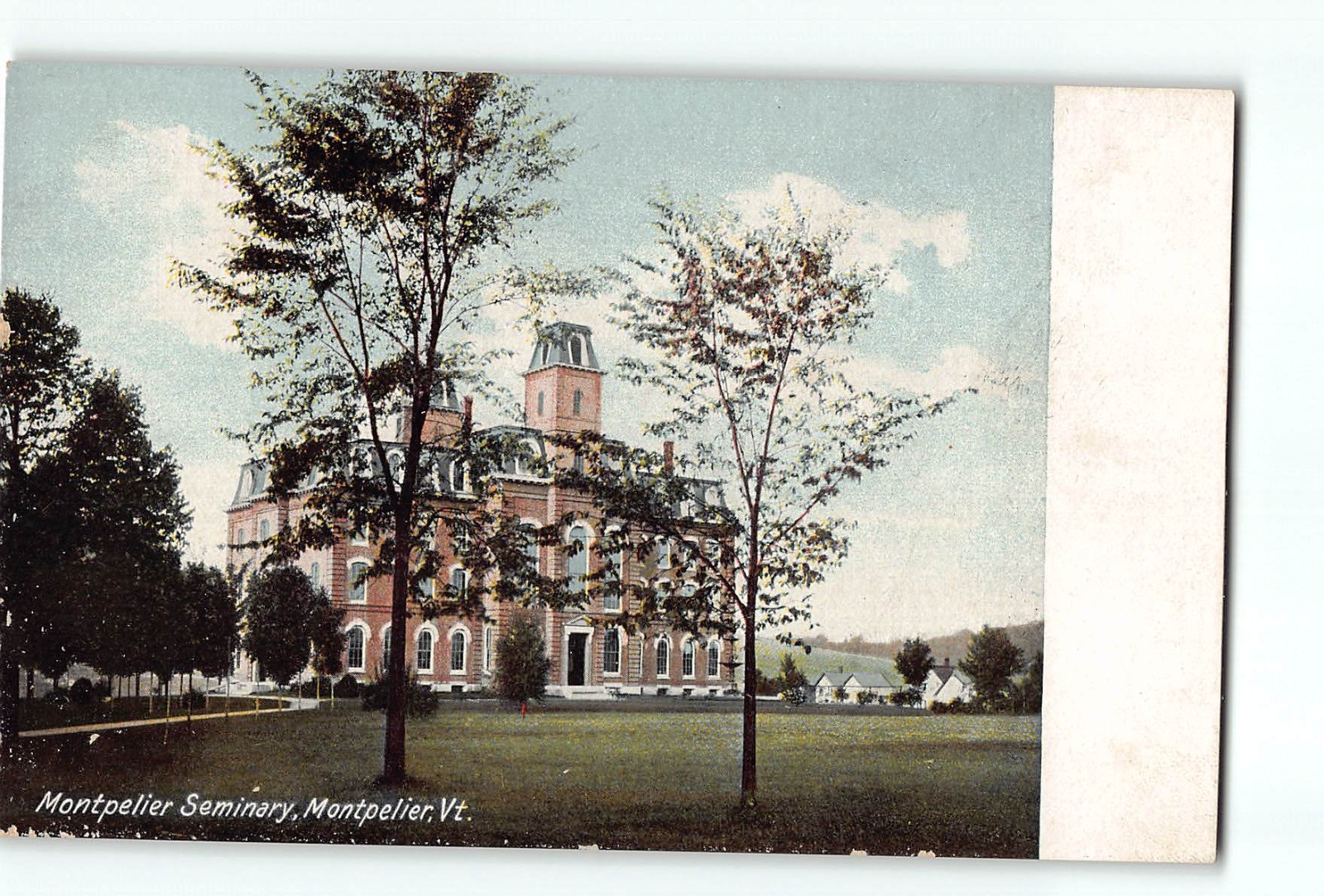 Vintage Montpelier Seminary VT Postcard Antique Academic Architecture Vermont Vintage Montpelier Seminary VT Postcard Antique Academic Architecture Vermont