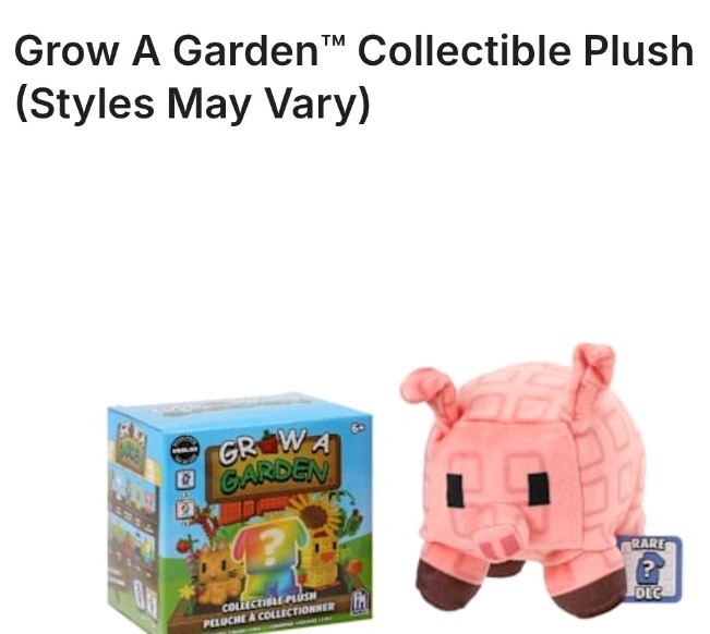 Grow A Garden Roblox Plushie Mystery Box Styles May Vary Viral Sold Out