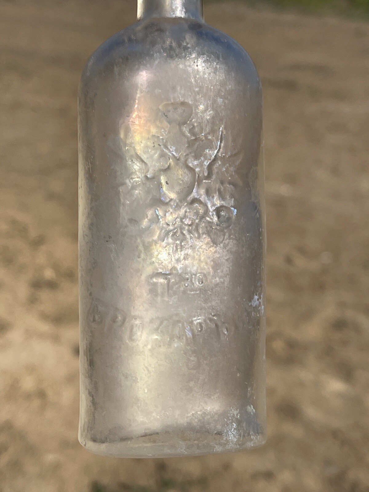 Pre-1900s Imperial Russia Perfume Bottle «Brokard and Co»