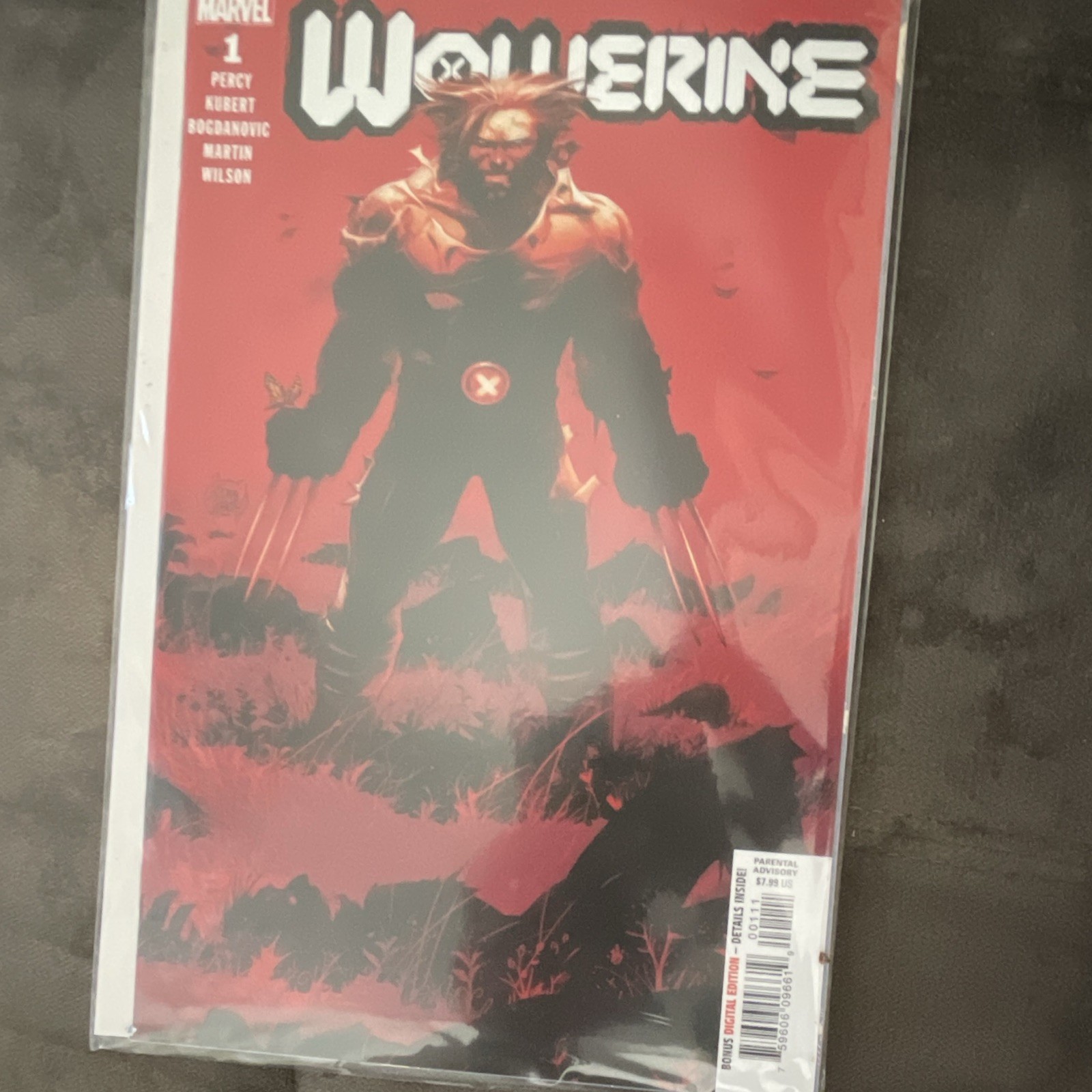 Marvel Wolverine #1 Single Issue Comic Book, Modern Age, Color, Advisory, Kubert Marvel Wolverine #1 Single Issue Comic Book, Modern Age, Color, Advisory, Kubert
