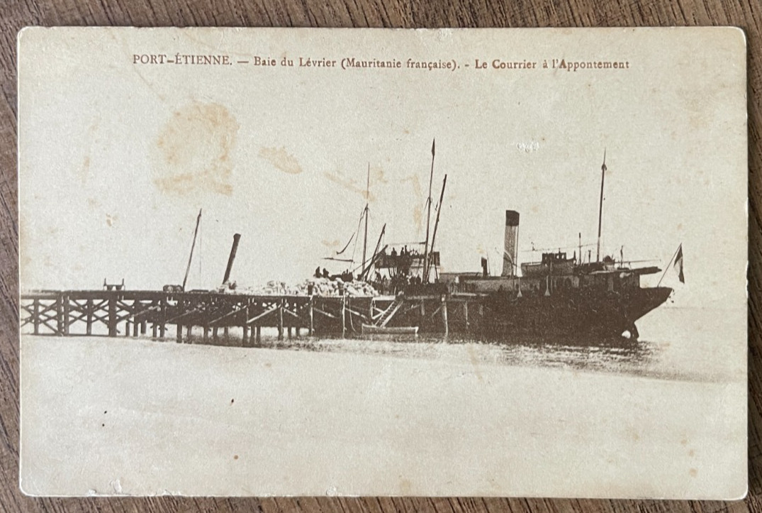 Cpa Postcard - Port-Etienne - Bay Of The Wolf (French Mauritania) Cpa Postcard - Port-Etienne - Bay Of The Wolf (French Mauritania)