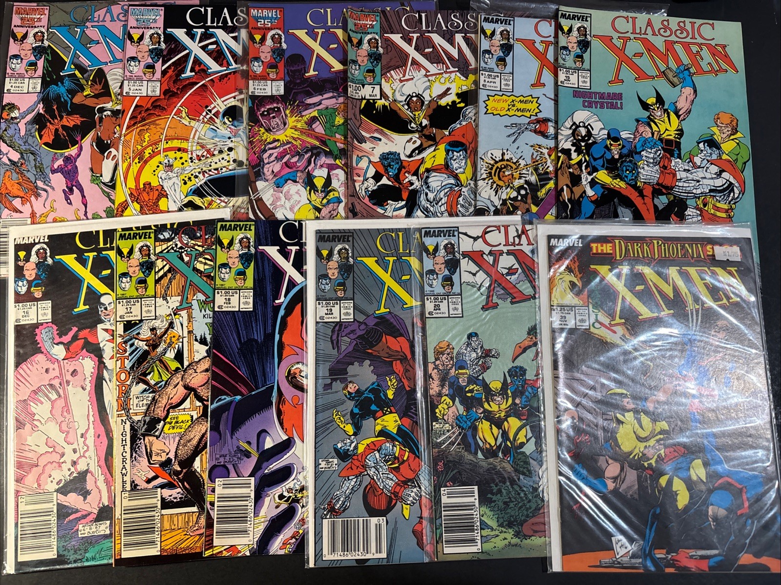 Marvel Comics Classic X-Men Lot of 12• Between 4-39• 4 5 6 7 8 15 16 17 18 19 20 Marvel Comics Classic X-Men Lot of 12• Between 4-39• 4 5 6 7 8 15 16 17 18 19 20