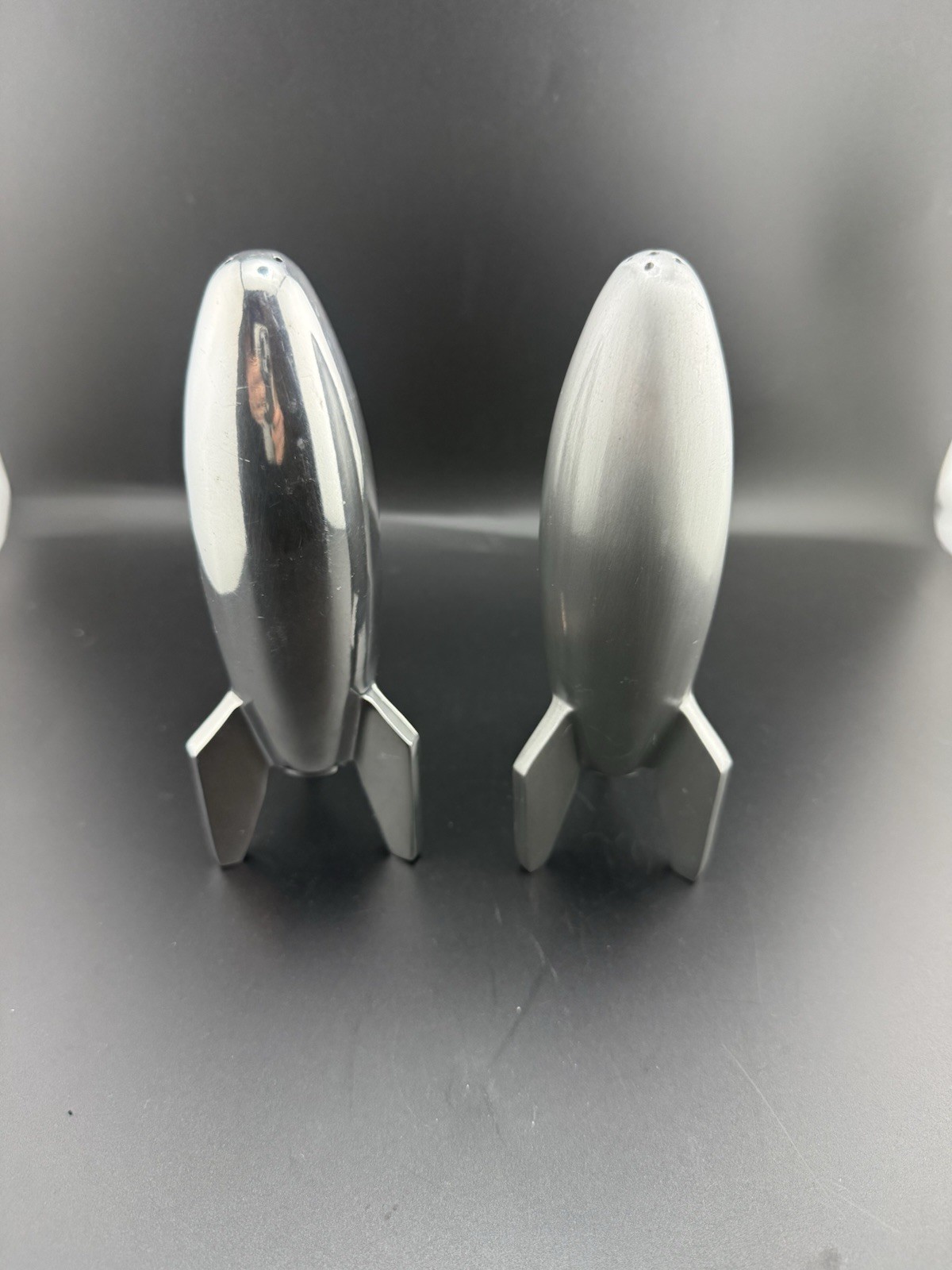 Vintage MCM Atomic Rocket Salt And Pepper Shakers Vintage MCM Atomic Rocket Salt And Pepper Shakers