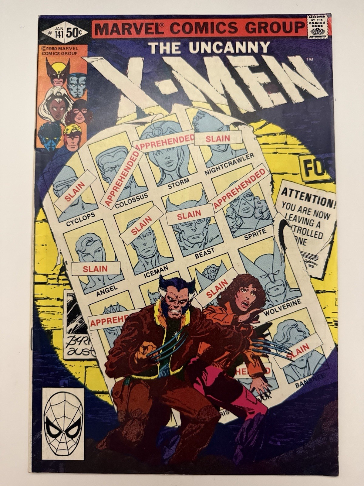 The X-Men #141 (Marvel Comics 1981) 🔑 KEY ISSUE 🔥 Very Nice VF/NM Condition The X-Men #141 (Marvel Comics 1981) 🔑 KEY ISSUE 🔥 Very Nice VF/NM Condition