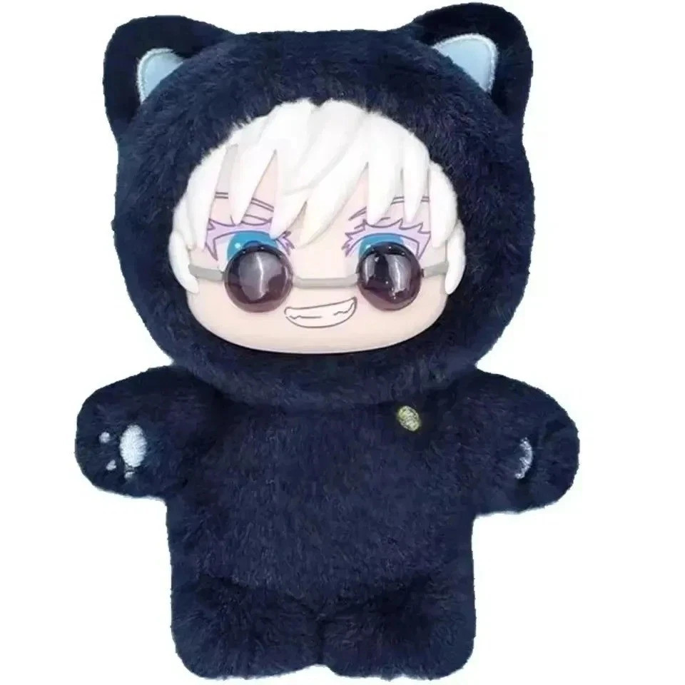 Satoru Gojo EAKI Jujutsu Kaisen Cat Ear Plush Series Figure Confirmed Blind Box Satoru Gojo EAKI Jujutsu Kaisen Cat Ear Plush Series Figure Confirmed Blind Box