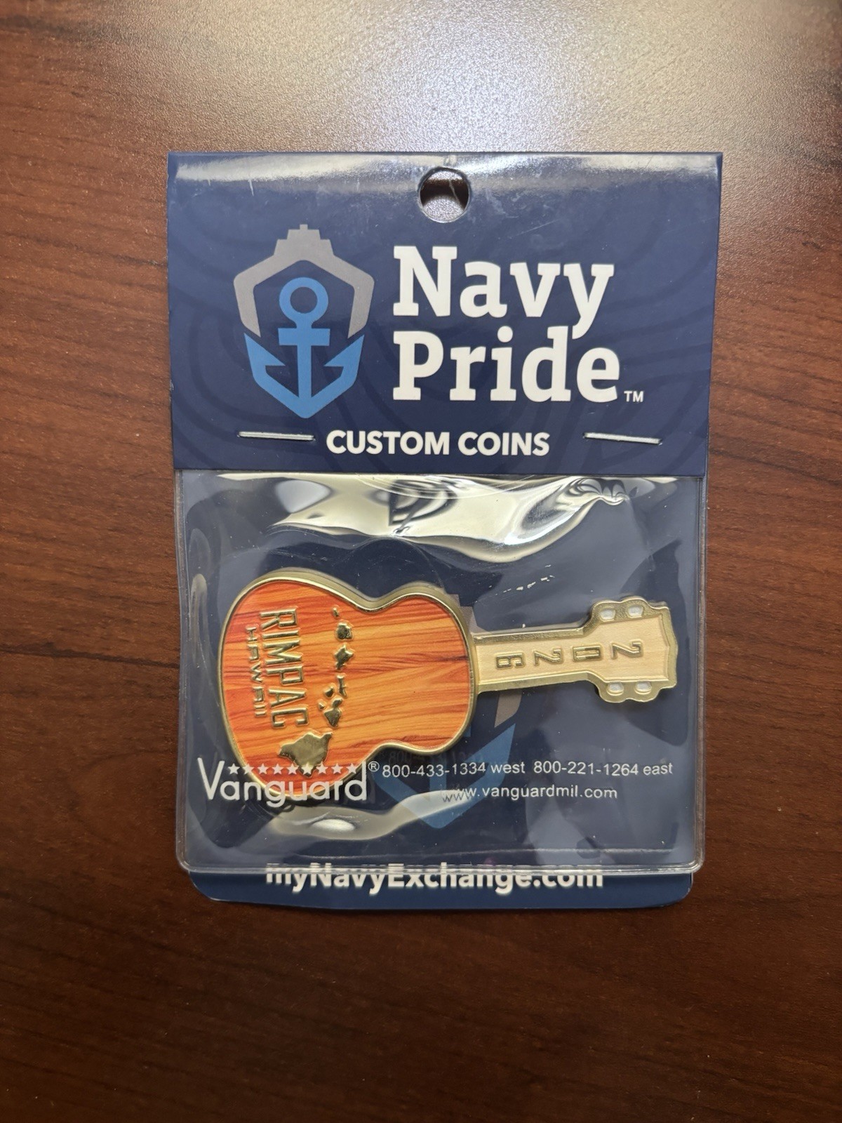 RIMPAC 2026 Ukulele Challenge Coin RIMPAC 2026 Ukulele Challenge Coin