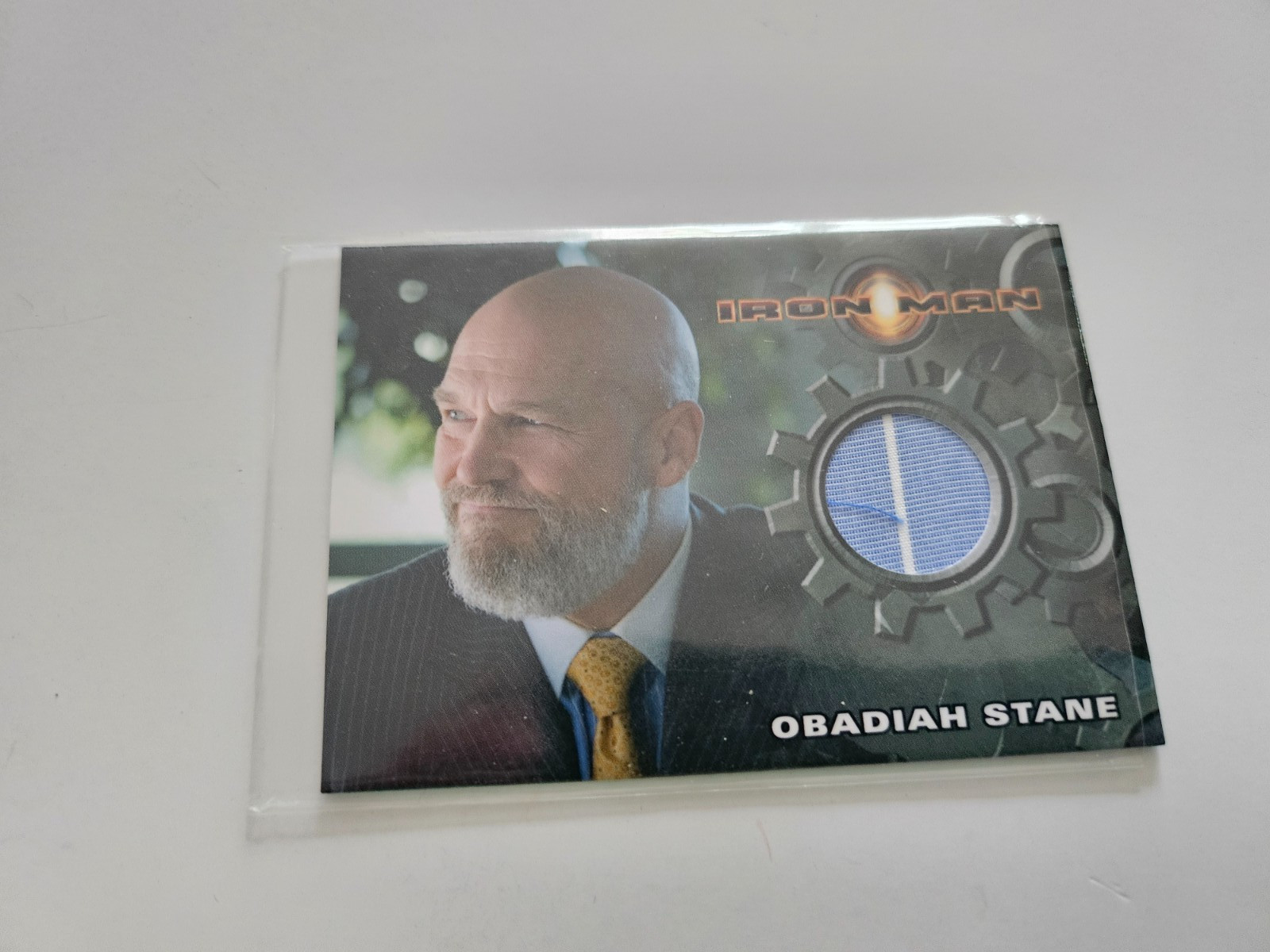Obadiah Stane Jeff Bridges Iron Man Marvel MCU Authentic Costume Relic Card
