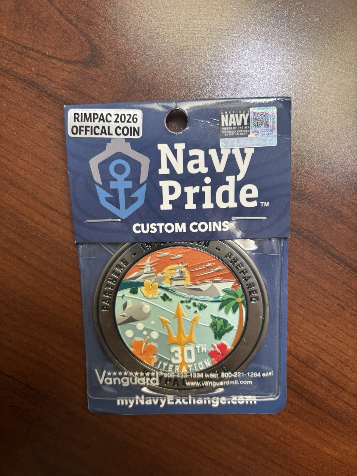RIMPAC 2026 OFFICIAL COIN - 30th Iteration - New in Package RIMPAC 2026 OFFICIAL COIN - 30th Iteration - New in Package