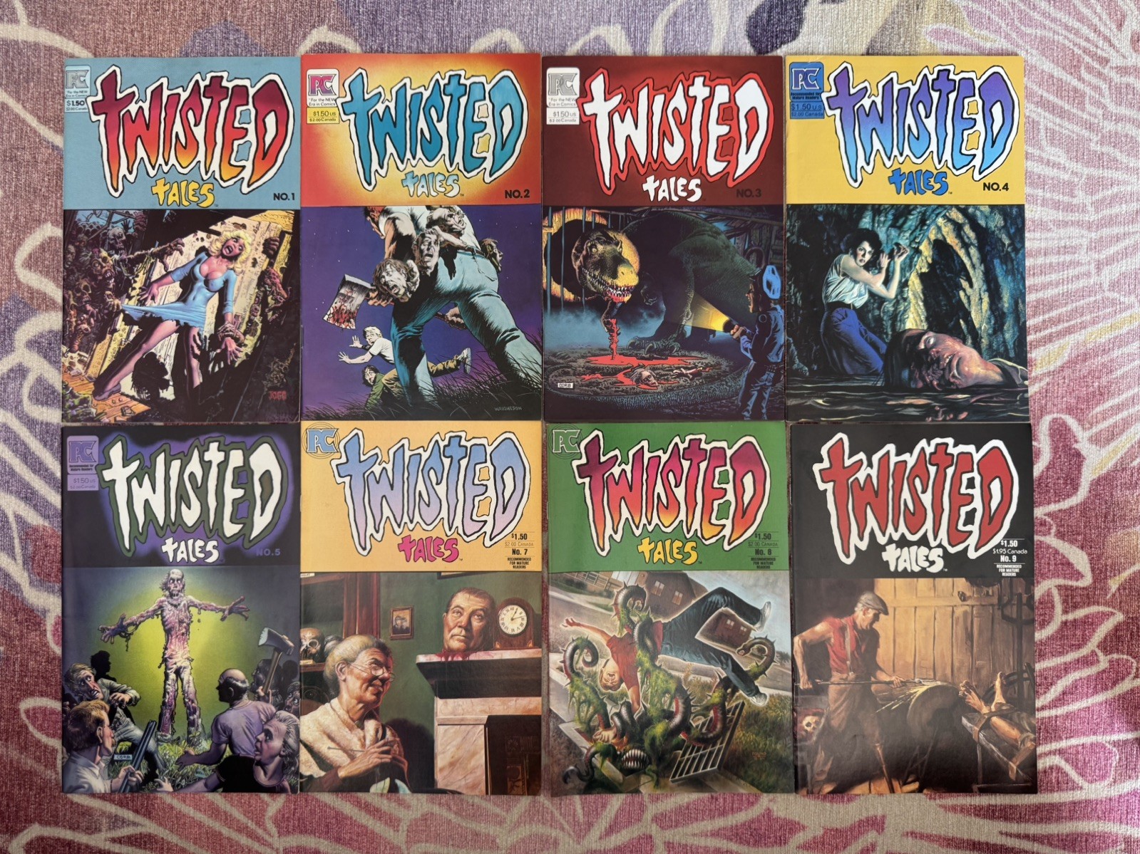 Twisted Tales lot Wrightson Corben Ploog Pacific Comics Twisted Tales lot Wrightson Corben Ploog Pacific Comics