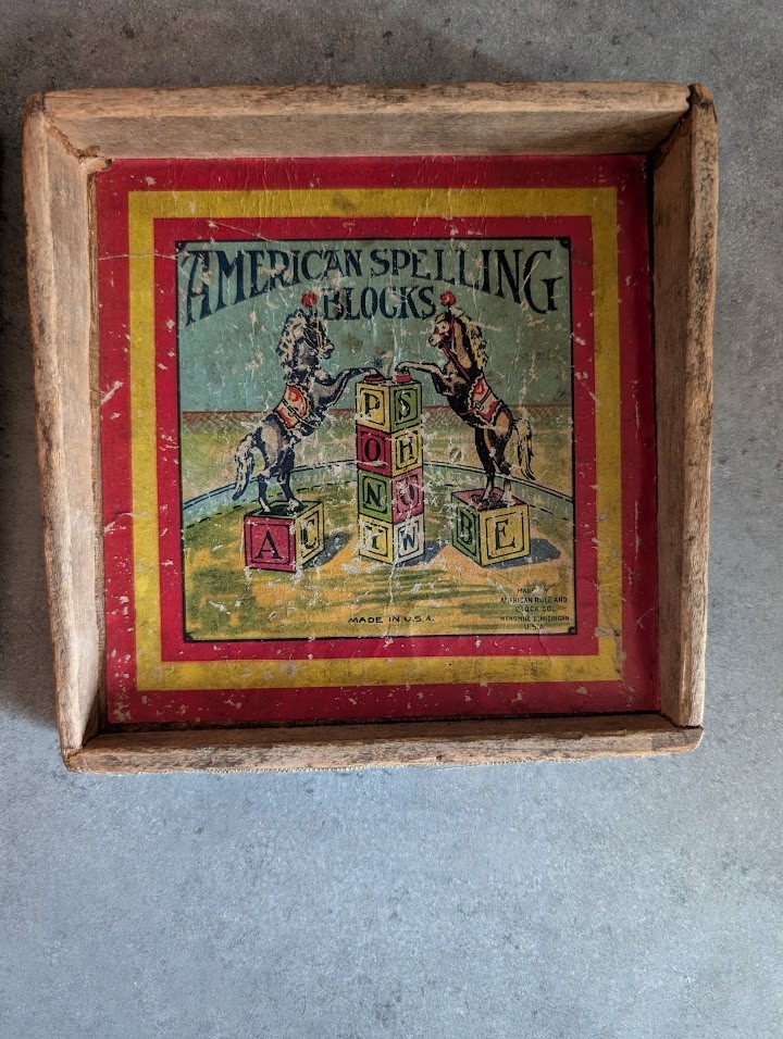 Antique 1920s American Rule & Block Co. \ Antique 1920s American Rule & Block Co. \
